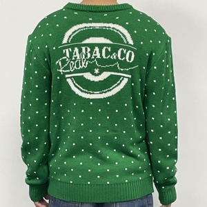 <span class=keywords><strong>Pull</strong></span> <span class=keywords><strong>de</strong></span> Noël moche en gros, motif tricoté personnalisé, jacquard, <span class=keywords><strong>pull</strong></span> <span class=keywords><strong>de</strong></span> Noël moche <span class=keywords><strong>Grinch</strong></span> et cerf - Product Image 4
