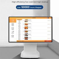 15.6 pouces Win Android I3 I5 Imprimante Touch Pos Tout en Un Système Terminal Caisse Enregistreuse POS Systèmes avec Imprimante Scanner