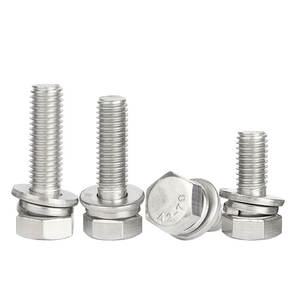 Perno Hexagonal Pesado de Acero al Carbono Galvanizado en Caliente <span class=keywords><strong>M10</strong></span>-M48, Pernos de Cabeza Hexagonal Grande para Grúa <span class=keywords><strong>Torre</strong></span> - Product Image 1