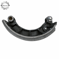 Plaquettes de frein arrière pour camion Shacman M3000 Delong, référence DZ9112340060, avec rouleaux, 8 ou 10 trous, garnitures, pièces automobiles