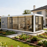 Meilleure vente F5 spacieuse petite maison de luxe avec 2 chambres et système Smart Home