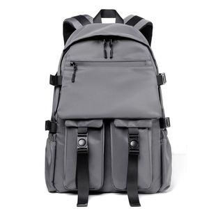 Sac à dos étudiant unisexe antivol personnalisé et tendance, en tissu Oxford imperméable avec fermeture éclair à motifs et doublure en polyester - Product Image 4