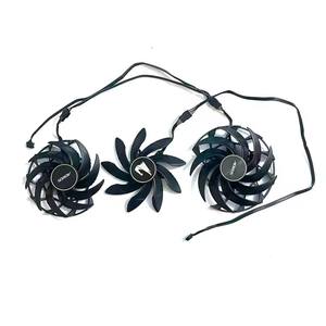 Ventilateur de carte graphique pld10015b 12h 0.55a 4 broches pour Gigabyte aorus GeForce RTX 3070 <span class=keywords><strong>3080</strong></span> 3090 Xtreme RX 6800 <span class=keywords><strong>6900</strong></span> <span class=keywords><strong>XT</strong></span> MASTER 16G - Product Image 3