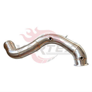 Tubo de Escape de Alto Flujo Vortex de 3 Pulgadas para Mercedes-Benz AMG W205 C63 4.0L, Acero Inoxidable 304, Pulido Espejo, Alto Rendimiento - Product Image 2