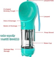 Gourde pour chien multifonctionnelle portable, gobelet d'eau pour animaux de compagnie, distributeur d'eau pour animaux de compagnie, gamelles et distributeurs d'aliments pour chats et chiens