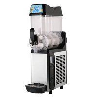 Heavybao Machine à slush commerciale en acier inoxydable économique pour boissons glacées, Daiquiri, Granita, Margarita, Smoothies