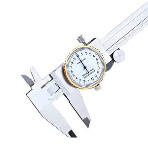 Calibrador de Dial 0-150 mm de Acero al Carbono, Escala Vernier de Alta Precisión, Herramienta de Medición Industrial - Product Image 1