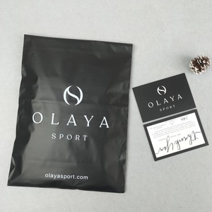 โลโก้แบบกำหนดเองที่เป็นมิตรกับสิ่งแวดล้อม ย่อยสลายได้ รีไซเคิลได้ กันน้ำ สำหรับถุงบรรจุภัณฑ์เสื้อผ้าและการส่งเสริมการขายออนไลน์ - Product Image 5