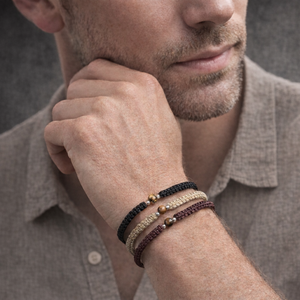 <span class=keywords><strong>Bracelet</strong></span> tressé en pierre d'œil de tigre naturelle Resoul, <span class=keywords><strong>bracelet</strong></span> en <span class=keywords><strong>macramé</strong></span> réglable, bijoux faits à la main en fil de coton, cadeau pour homme et femme - Product Image 4