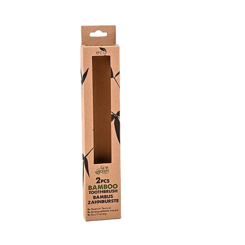 Caja de cartón de papel Kraft corrugado estándar respetuoso con el medio ambiente popular personalizada caja de embalaje de bolígrafo