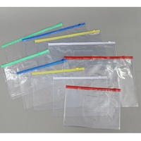 A6 taille Fermeture À Glissière EN PVC Transparent Sac Poly Dossier Dossier Document pochette étui À Crayons Papeterie Sac pour École Fournitures De Bureau