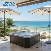 Jacuzzi con Sistema Balboa, Venta Directa de Fábrica, Precio de Oferta, Jacuzzi Exterior con Masaje Exclusivo