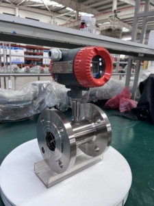 Débitmètre à turbine numérique industriel à bride 4-20 mA pour eau pure et huile, personnalisable et intelligent - Product Image 6