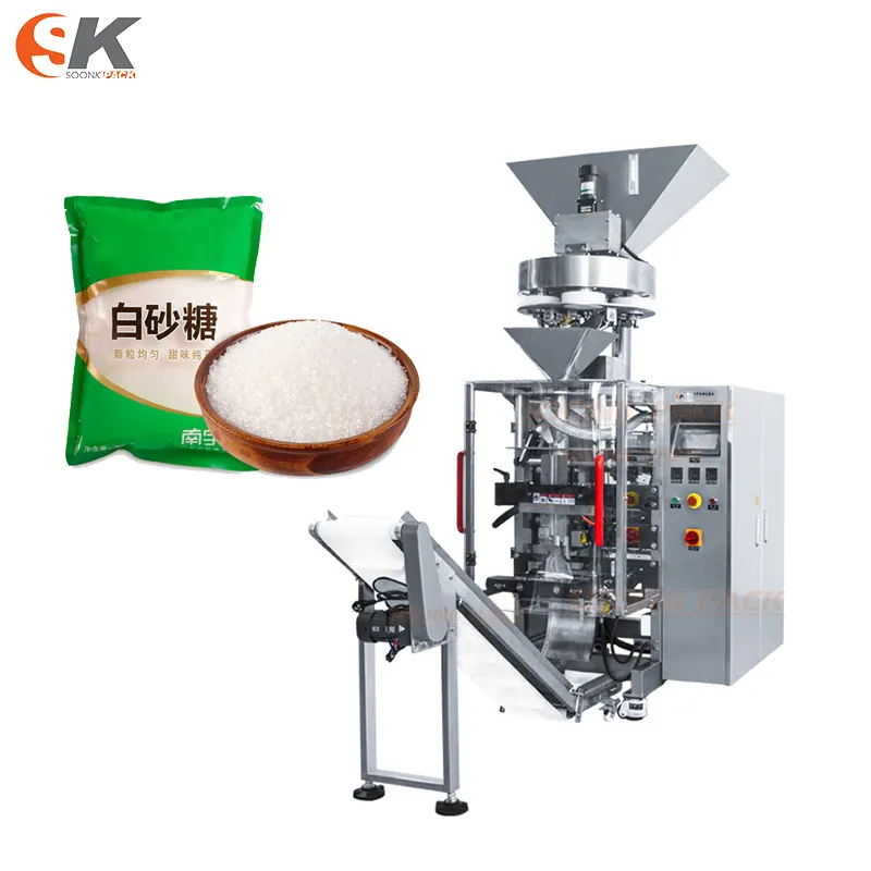 Automatic Vertical Sugar Salt Packing Machine Small Granule Packaging ...