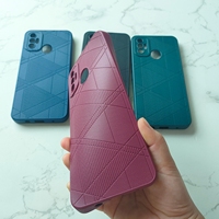 Etuis de téléphone texturés géométriques pour TECNO SPARK 40 TPU Soft Phone Case