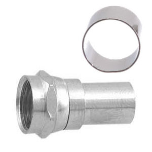 Conector Macho Tipo F para Cable Coaxial, Conectores RF - Product Image 3