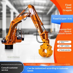 Brazo Excavador Modificado con Garra Fija 3-18 M, Máquina de Carga Hidráulica para Acero, Brazo Telescópico de Excavación - Product Image 1