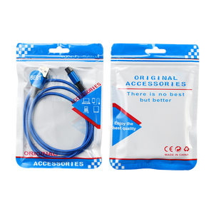 Mobile Phone Accessories Zipper <strong>Bag</strong> Opp Packaging <strong>Earphones</strong> and Data Cable for Consumer Electronics Including Camera Use - Product Image 3