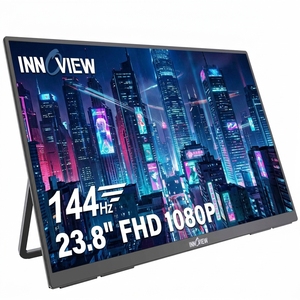 Moniteur portable 23,8 pouces FHD 1080P, angle de vision de 178°, pour le travail multi-étapes en entreprise, écran externe HDMI pour les professionnels - Product Image 1