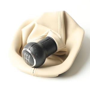 ฝาครอบกันฝุ่นเกียร์รถยนต์สีเบจสำหรับ Passat B5 5 6 สปีด อะไหล่เปลี่ยนหัวเกียร์ - Product Image 3