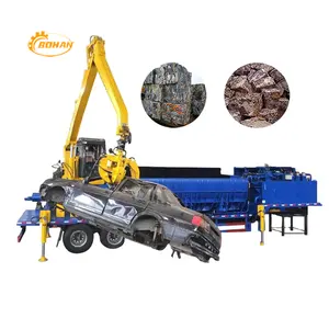 Factory direct sales of used car hydraulic scrap metal bundling machines with discounted prices