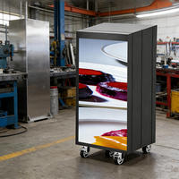 Mesa de DJ Portátil Personalizable con Pantalla LED a Todo Color, Diseño Plegable, Alta Luminosidad, IP65, Uso Interior/Exterior