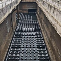 Solution d'aération des eaux usées avec diffuseurs à disques à bulles fines pour le traitement industriel