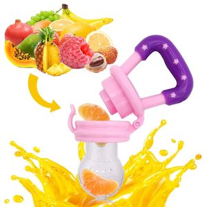 Alimentador de silicona para bebés, pezón seguro para niños, chupete de leche, fruta fresca, alimentos de 0 a 12 meses - Product Image 2