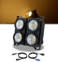 Projecteur Cob Blinder 4 Yeux, 4*100W, Lumière Blinder pour Public, Lumière Blinder DMX pour Scène, Convient pour KTV, Bars et Salles de Banquet