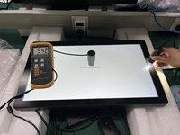 PC Industrial Personalizado de 27 Pulgadas, Panel PC con Pantalla Táctil AG IP65, Panel PC Integrado, Computadora de Automatización Industrial, Tableta Android