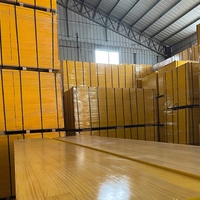 Panel de Encofrado de 3 Capas, Abeto, Pino, Amarillo, Panel de Contrachapado Triplo de 21 mm y 27 mm para Encofrados de Hormigón