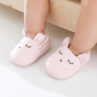 Chaussons courts antidérapants en coton respirant pour bébé et tout-petit, unisexe, printemps et automne