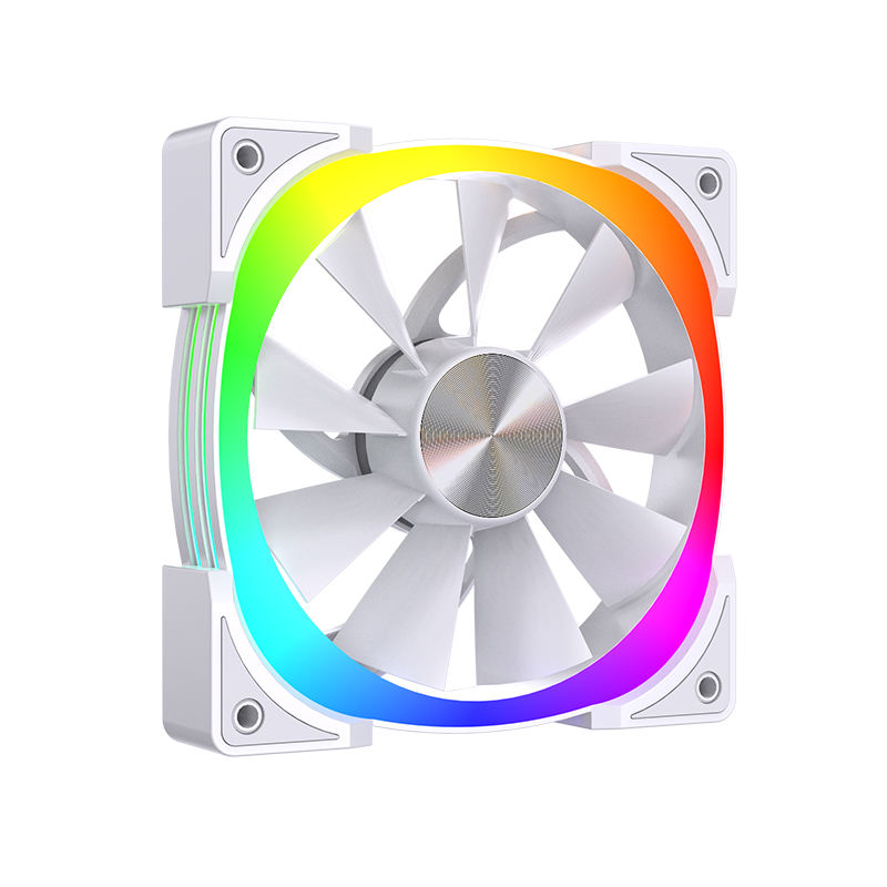 White 120mm argb fan