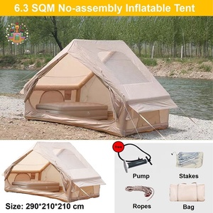Gran lujo 3 4 5 6 7 8 persona impermeable Durable <span class=keywords><strong>casa</strong></span> inflable aire tienda de campaña para fiesta al aire libre evento - Product Image 4