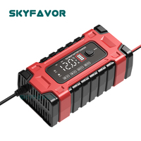Nouvelle arrivée chargeur de batterie de réparation d'impulsion 12V 10A 24V 5A chargeur de batterie de voiture de moto de camion lourd rapide automatique universel