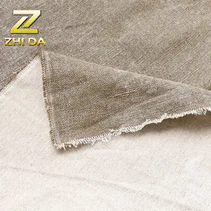 2020中国最新产品低纱线密度低最小起订量麻布麻布编织100% 黄麻面料卷袋