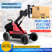 Nouveau chariot élévateur tout-terrain robuste pour système de levage de fûts hydrauliques industriels, capacité tout-terrain pour la manutention de fûts d'huile