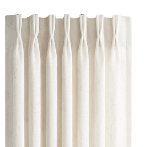 <span class=keywords><strong>Tende</strong></span> <span class=keywords><strong>in</strong></span> Lino Naturale Plissettate a Pieghe Lunghe 84 Pollici, 2 Pannelli per Soggiorno e Camera da Letto, Stile Country Farmhouse, <span class=keywords><strong>Tende</strong></span> <span class=keywords><strong>in</strong></span> Lino Spesso - Product Image 1