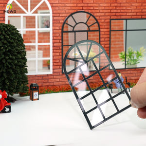 Nuova carta acrilica con vernice Spray WhiteBlack finestra francese modelli di costruzione in miniatura - Product Image 5