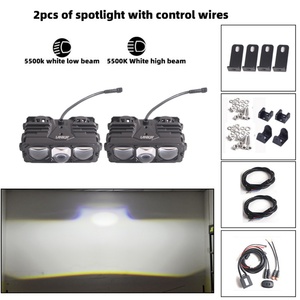 Luz LED para Parrilla de Coche Sanvi S318, Luz de Conducción LED, Luz de Parrilla para Coche, Luz Alta y Baja, Faro LED para Todoterreno 4x4, Camioneta, SUV - Product Image 1