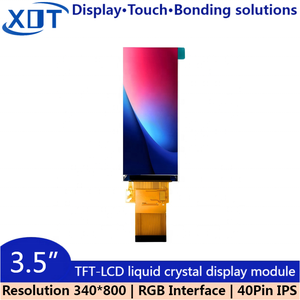 3.5 inch TFT LCD 340x800 SPI giao diện boe thương hiệu đèn nền <span class=keywords><strong>LED</strong></span> tùy chỉnh Bảng điều khiển hiển thị - Product Image 2