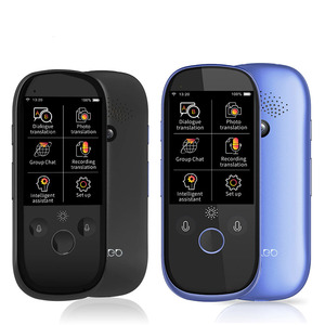 2019 K1 Pro Photo AI WIFI 2.4 Pollici TFT 12MP Traduzione Traduttore di Smart Voice <span class=keywords><strong>Lingue</strong></span> in tempo Reale Face- a-Faccia Tradurre