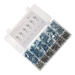 IQIHUI U Type Nut <b>Clip</b> Set M4 M5 M6 Zinc Plated For <b>Car</b> Repair 220Pcs Assorted Size Boxed - Product Image 5