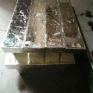 Vendita prezzo di fabbrica puro 99.9%-99.99% lingotto di latta Sn 99.99 blocchi di latta - Product Image 3