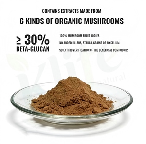 Miscela di Polvere di Funghi OEM: Maitake, Chaga, Cordyceps, Lions <span class=keywords><strong>Mane</strong></span>, Ganoderma Reishi - Product Image 4