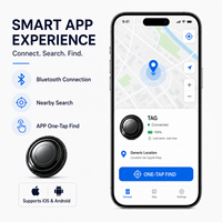 SAIFUYA TAG Traceur GPS intelligent pour animaux de compagnie et véhicules avec réseau 4G LTE, visualisable sur PC et application Android