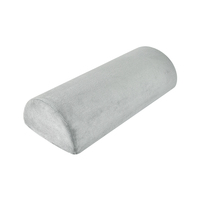 Repose-pieds ergonomique multifonction Sinowarm en mousse à mémoire de forme, tricoté, demi-lune, amovible, lavable et portable pour chaise de bureau (vente en gros)