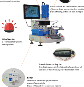 Migliore dopo-servizio di vendita WDS-600 ic di saldatura dissaldatura reballing stazione di rilavorazione di riparazione del computer portatile LED Wii Xbox360 - Product Image 6