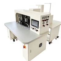 Machine semi-automatique PJ80A pour la fixation de bandes élastiques sur les cahiers à couverture souple et rigide, équipement d'application de bandes élastiques