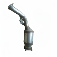 Convertisseur catalytique à trois voies en acier de haute qualité pour modèles Audi Q5-8R 2.0T 2015-2017, norme Euro V, marque Ling Chuang, garantie 1 an